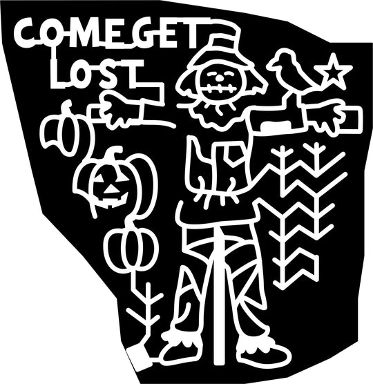 15_NC_Ruffin 2015, North Carolina, Ruffin, Come Get Lost, Star, Corn, Corn stalks, Pumpkin, Pumpkins, Jack-o-lantern, Scarecrow, Crow,