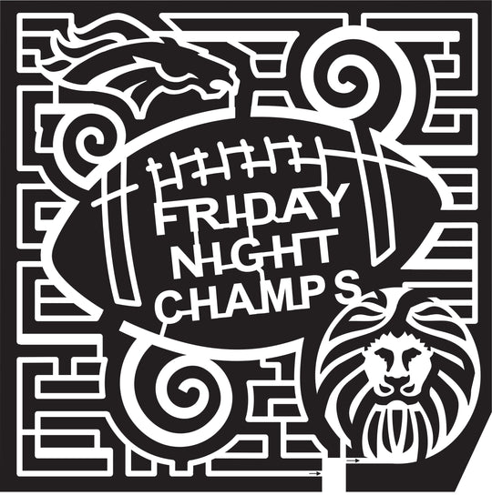 15_NC_Shelby 2015, North Carolina, Shelby, Bronco, Broncos, Horse, Football, Friday Night Champs, Swirl, Swirls, Lion, Mascot, Sports, Football field