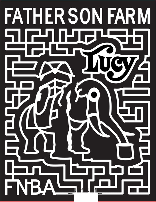 15_NJ_Egg Harbor 2015, New Jersey, Egg Harbor City, Fatherson Farm, Lucy, FNBA, Elephant, Animal, Carriage, Logo