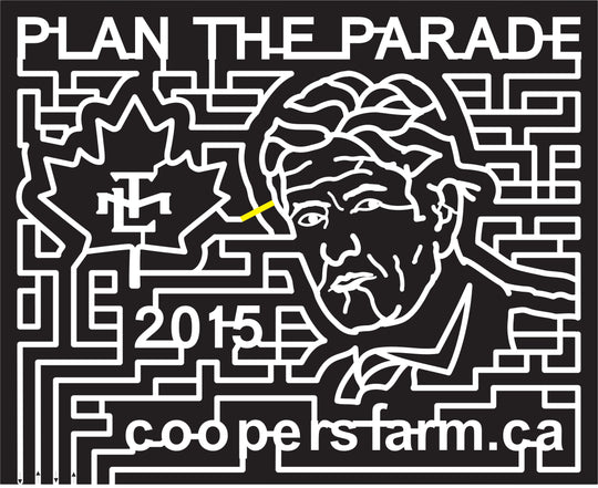 15_ONT_Zephyr 2015, Ontario, Zephyr, Coopers Farm, Plan the Parade, Mike Babcock, Face, Man, Person, Maple Leaf, TML, Toronto Maple Leaves, Coach, Hockey, Sports