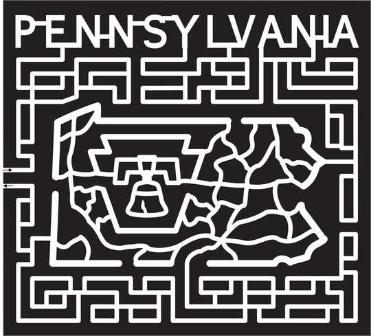 15_PA_Dillsburg, 2015, Pennsylvania, Dillsburg, Keystone, Liberty Bell, State, State Outline, roads
