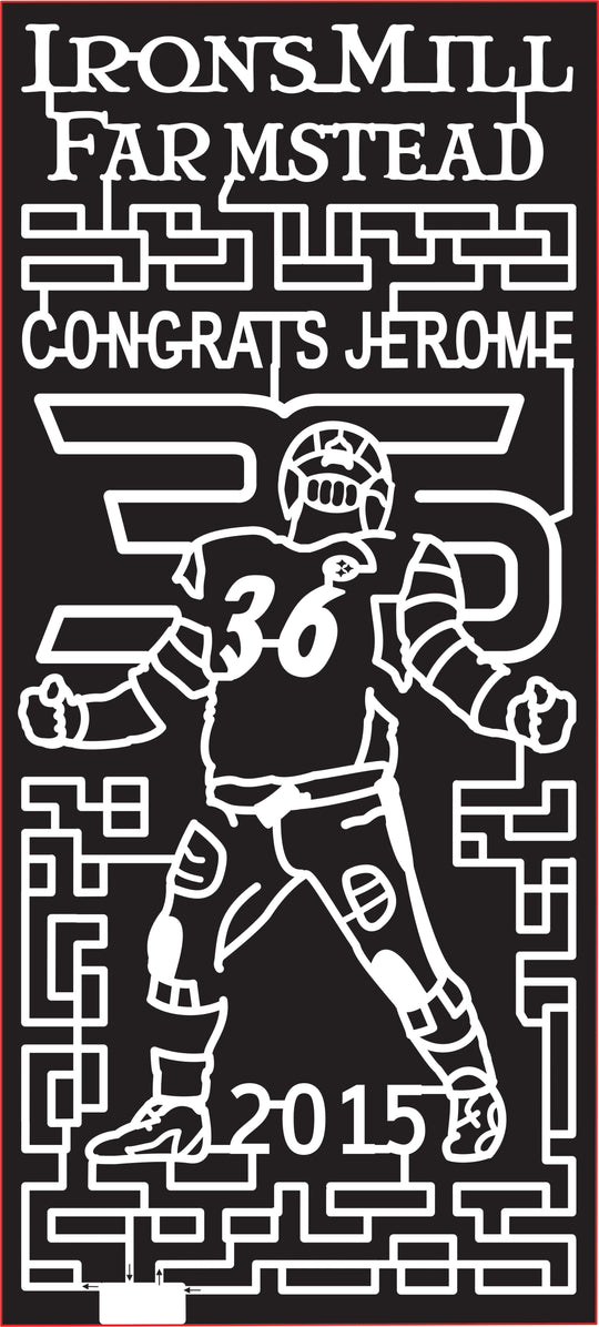 15_PA_New Wilmington, 2015, Pennsylvania, New Wilmington, Football, Shoes, Shoe, Helmet, Steelers, Congrats, Jerome, Irons mill farmstead, Bus, 36, Sport, Sports