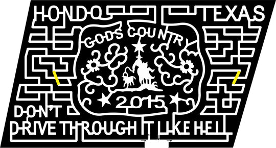 15_TX_Hondo 2015, Texas, Hondo, Gods Country, Dont Drive Throught It Like Hell, Star, Stars, Flower, Flowers, Vine, Vines, Cowboy, Rancher, Horse, Cow, Animal, Animals