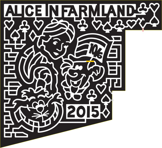 15_VA_Gloucester 2015, Virginia, Gloucester, Alice in Wonderland, Farmland, Cheshire Cat, Mad hatter, Diamond, Diamonds, Clove, Cloves, Spade, Spades, Heart, Hearts, Disney, Movie