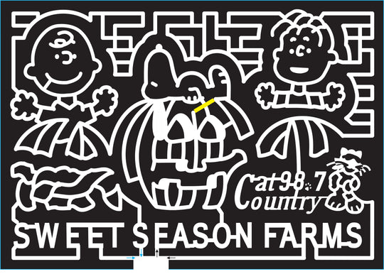 16_FL_Milton, 2016, Florida,charlie brown, linus, snoopy, great pumpkin, peanuts, logo, radio logo, 98.7 cat