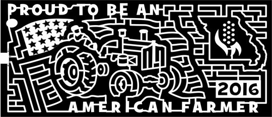 16_Mo_Jefferson City, 2016, Missouri, flag, tractor, farmer, corn, missouri state outline, state outline, american farmer