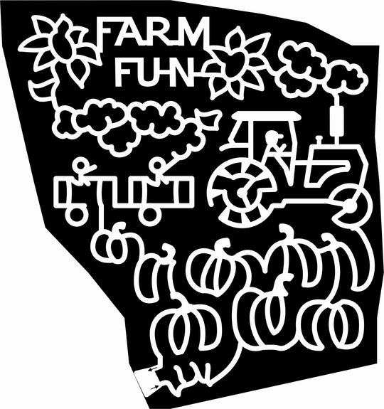 16_NC_Ruffin, 2016, North Carolina, sun, cloud, tractor, pumpkin, pumpkins, daisy, wagon, farmer