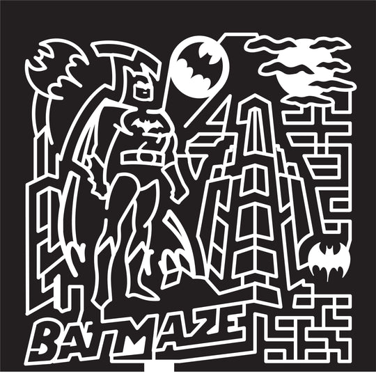 16_ND_Mandan, 2016, North Dakota, Manda, batman, hero, character, moon, bat, clouds, batmaze, building