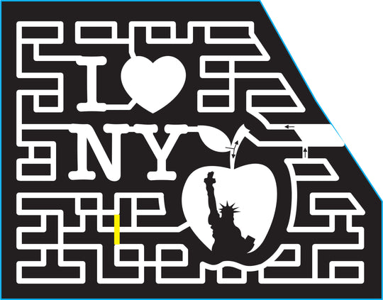 16_NY_Clintondale, 2016, New York, NY, heart, I love NY, statue of liberty, apple