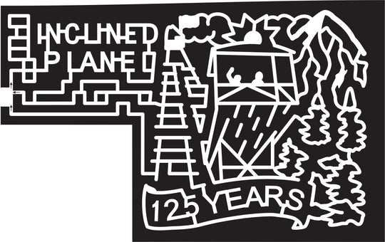 16_PA_Hollsopple, 2016, Pennsylvania, tree, mountain, trees, railroad, ribbion, 125 years, sun