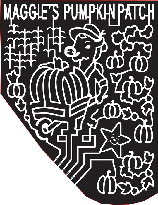 16_TN_Athens, 2016, Tennesse, cow, pumpkin, corn, weeds, star, carls jr, clouds, wheelbarrow, cart, logo