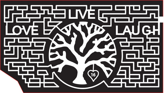 16_WI_Coloma, 2016, Wisconsin, tree, heart, love, laugh