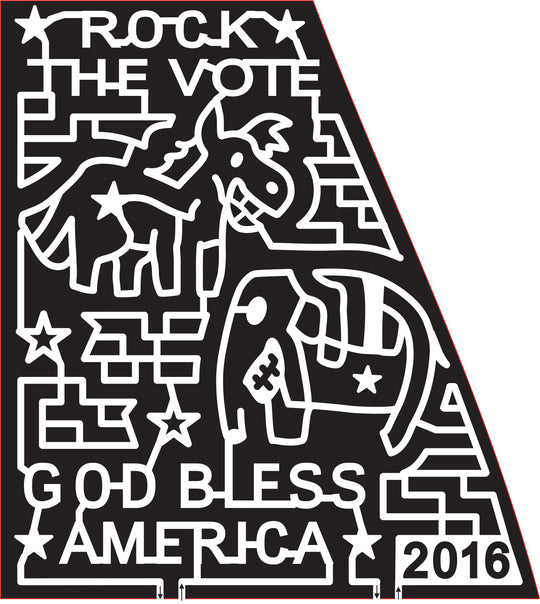 16_tn_taft, 2016, Tennesse,election, donkey, elephant, star, vote, patriotic, democrat, republican