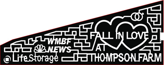 18 SC Myrtle Beach  WMBF news Life Storage Fall in Love Thompson Farm heart hearts ring rings wedding engaged