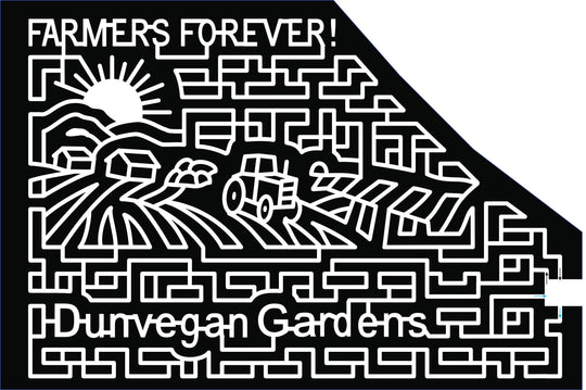 18_AB_McMurray farmers forever! dunvegan gardens sun tractor field building barn hill