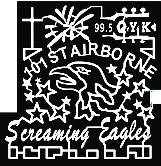 18_FL_Masaryktown airborne guitar music eagle america screaming eagles stars patriotic firework cross