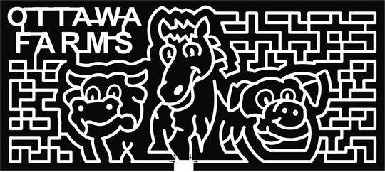 18_GA_Bloomingdaleottawa farms horse cow pig animals farm