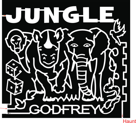 18_IL_Godfrey jungle Godfrey dice monkey rhino elephant bird snake jumanji