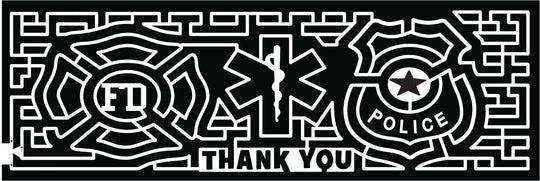 18_IN_Rockville thank you FD EMS police badge fire department ambulance police