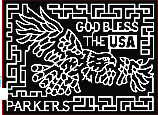 18_MO Hannibal god bless the use parkers eagle