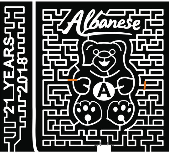 18_MT_Billings Gummy bear teddy bear 21 years 2018 Albanese