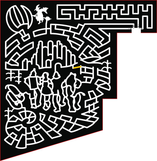 18_VA_Gloucester witch wizard of oz yellow brink road red ruby slippers Dorothy tinman scarecrow lion emerald city cornstalk