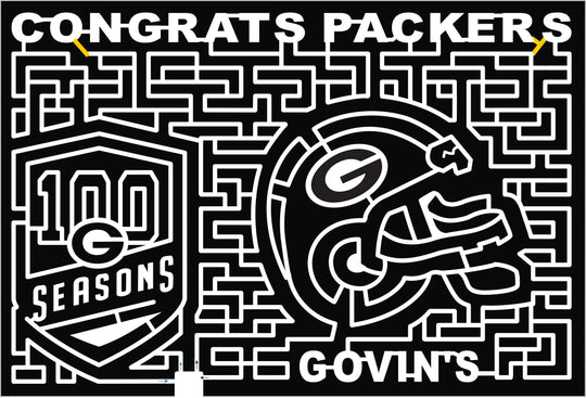 18_WI_Menomonie congrats packers 100 seasons football Govin's