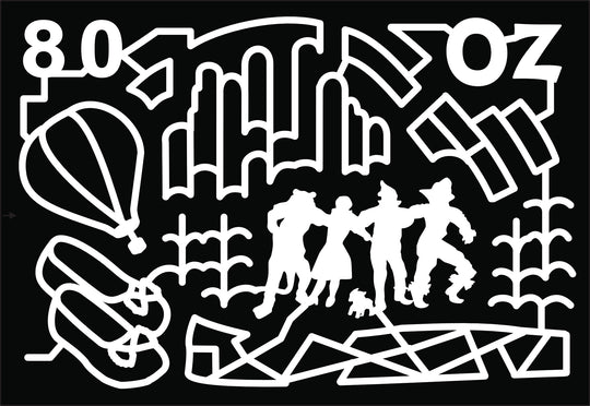 19_OK_Oklahoma City wizard of oz dorothy lion scarecrow tin man slippers shoes hot air balloon yellow brick road emerald city.jpg