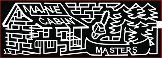 2017 17_ME_Corinna, cabin, chainsaw, pine trees, tree, house, boat, canoe, outdoors.jpg