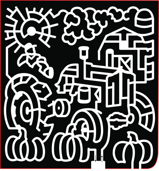 2017 17_OH_Hamilton, tractor, barn, silo, sun, clouds, pumpkins, farm.jpg