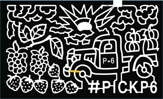 2017 17_TX_Montgomery, strawberries, strawberry, raspberry, truck, old truck, pumpkin, sun, leaf, vine, tree, fruit.jpg