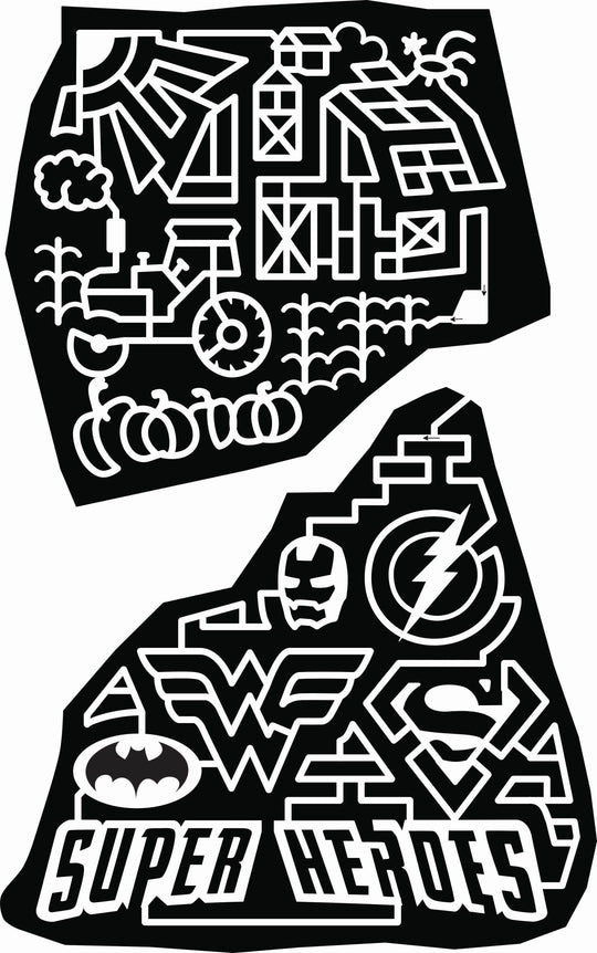 20_NC_Ruffin, superheroes, hero, tractor, barn, sun, corn, pumpkin, chicken, iron man, batman, superman, wonder women, flash.jpg