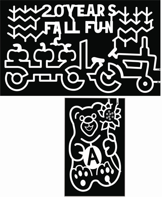 20_NY_Scottsville, tractor, bear, gummy bear, wagon, corn, 20 years, flower .jpg