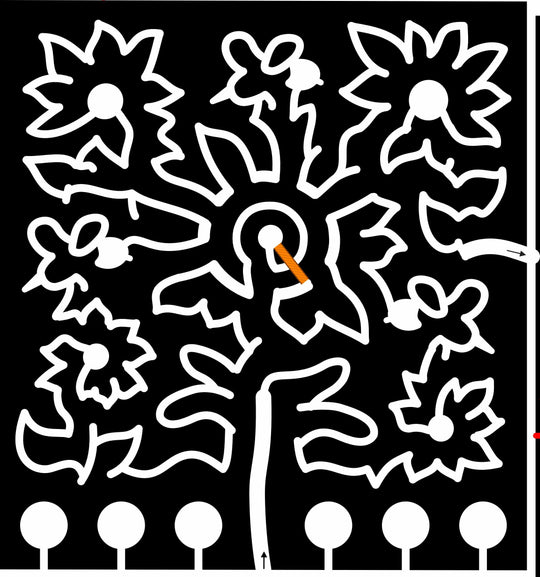 20_WA_Olympia, flower, bee, one way, flowers.jpg