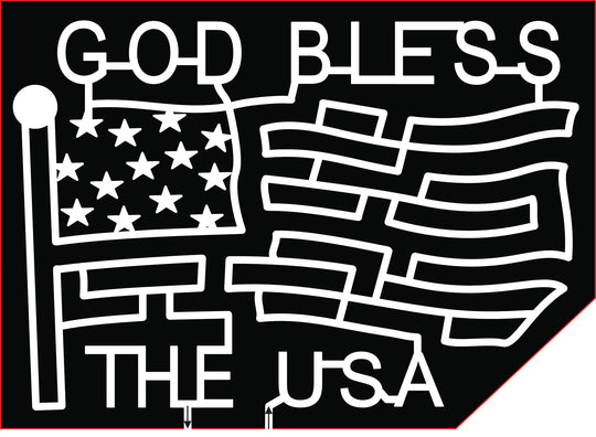 21_CA_Chatsworth flag god bless america