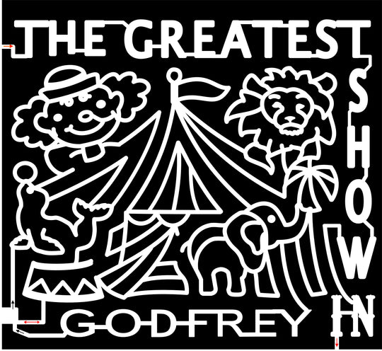 21_IL_Godfrey circus lion elephant tent show seal clown