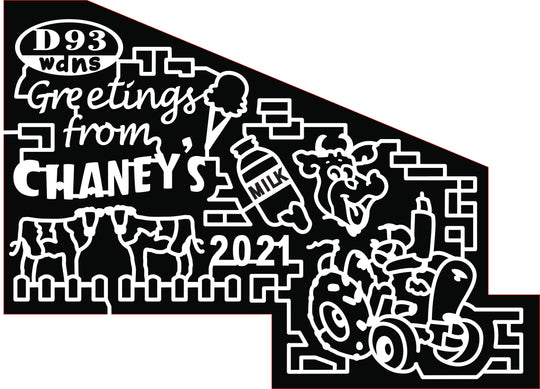 21_KY_Bowling Green tractor cow milk jug jar