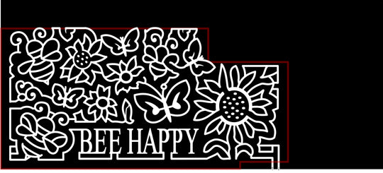 21_MO_Bourbon sunflower flower bee butterfly bee happy