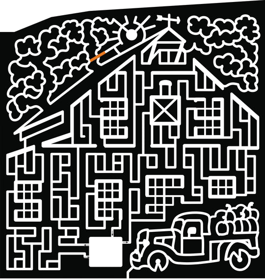 21_NY_Buffalo barn truck pumpkin cloud sun