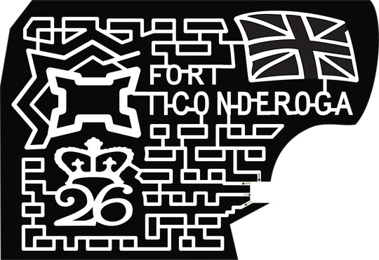 21_NY_Fort Ticonderoga british flag crown