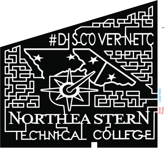 21_SC_Bennettsville state shape star compass college