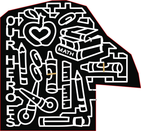 21_VA_Harrisonburg book crayon pencil apple scissor school teacher