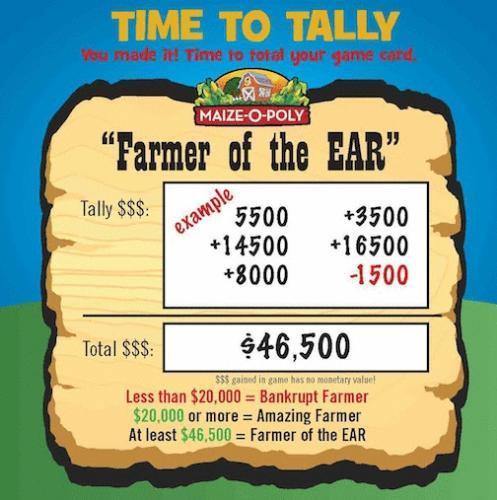 MAiZE-O-Poly Tally Sign - The MAiZE