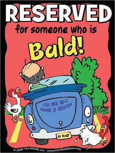 Bald #2 Parking Sign