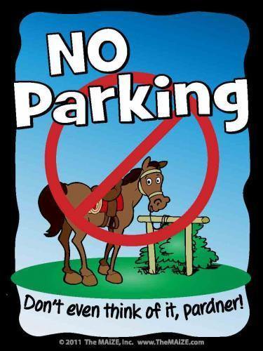 No Parking Sign