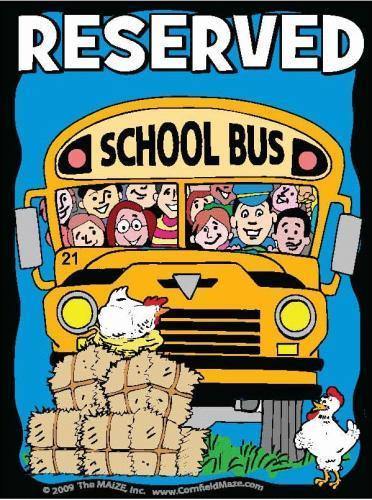 School Bus - Chickens