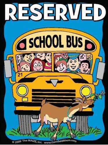School Bus - Goat