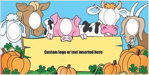 Animals Photo Opp Sign Artwork