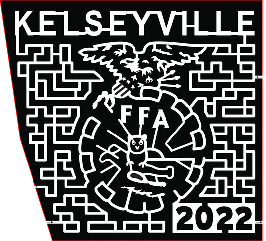 22_CA_Lakeport(Kesleyville) FFA Eagle Owl Logo