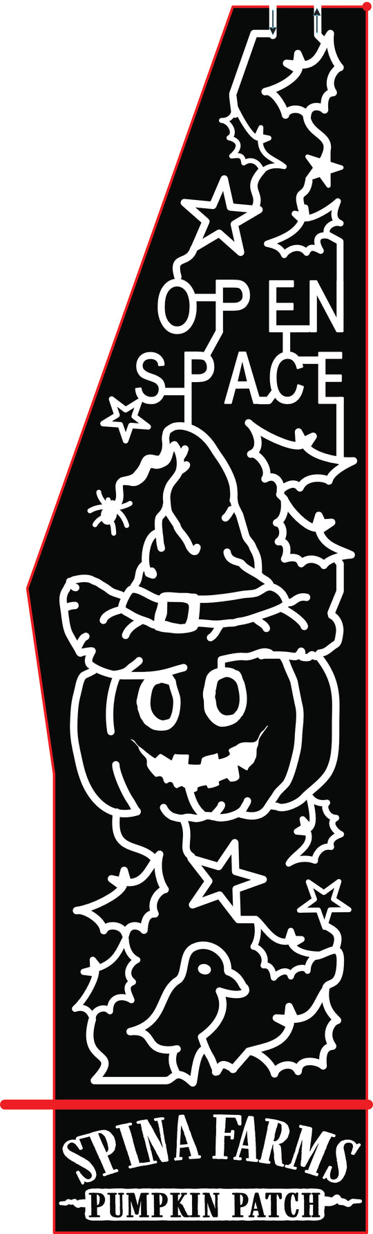 22_CA_San_Jose Bat Bird Pumpkin Hat Open Space Stars Jack-o-Lantern